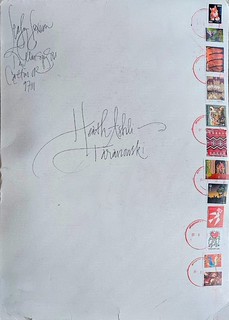 I like how she did the stamps.