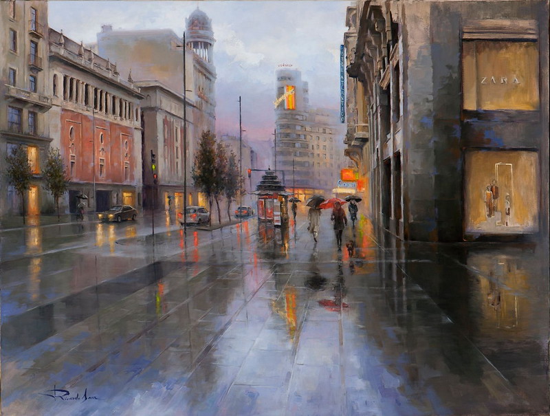 Ricardo Sanz «Caminando por la Gran Vía»