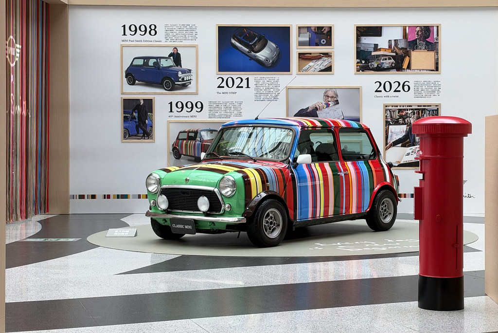 MINI Paul Smith Edition售價170萬起上市!「專屬配色、經典條紋、手寫細節」玩心演繹英倫經典 6 MINI 261016-60