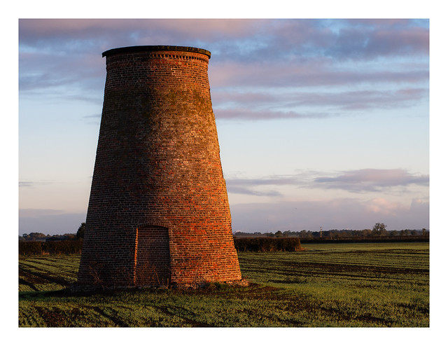 Corringham windmill at sunrise