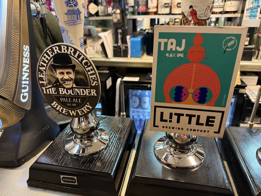 Real ale at the Victoria Inn, Derby