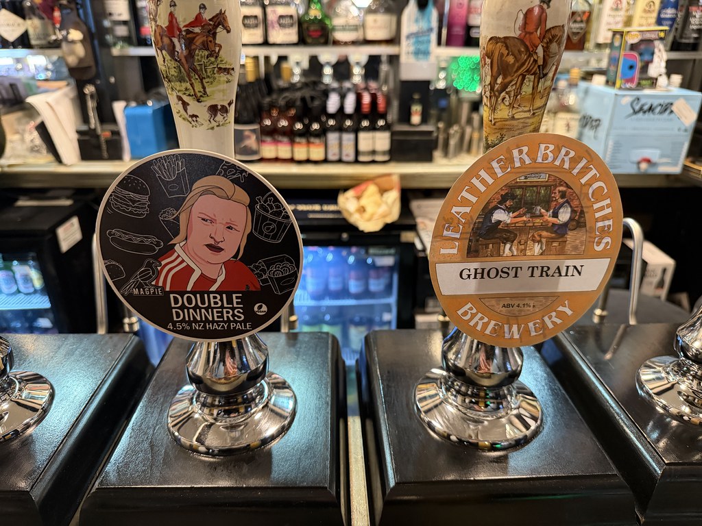 Real ale at the Victoria Inn, Derby