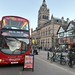 Stagecoach Chester ex first bus Volvo B9TL Wright Gemini 1 18958 VRR 447 on the last day of the open topper season