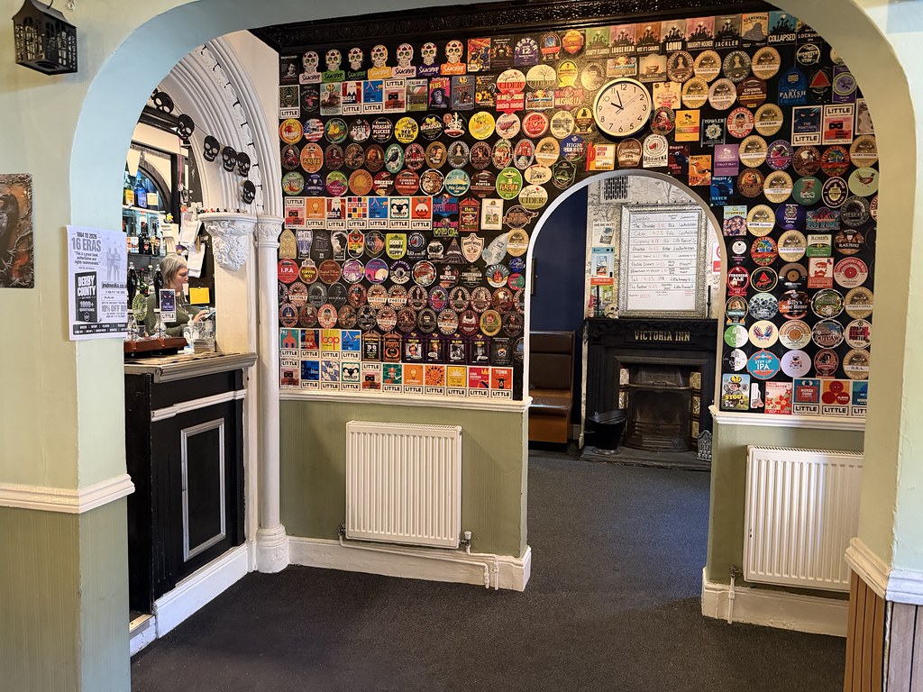Inside the Victoria Inn, Derby