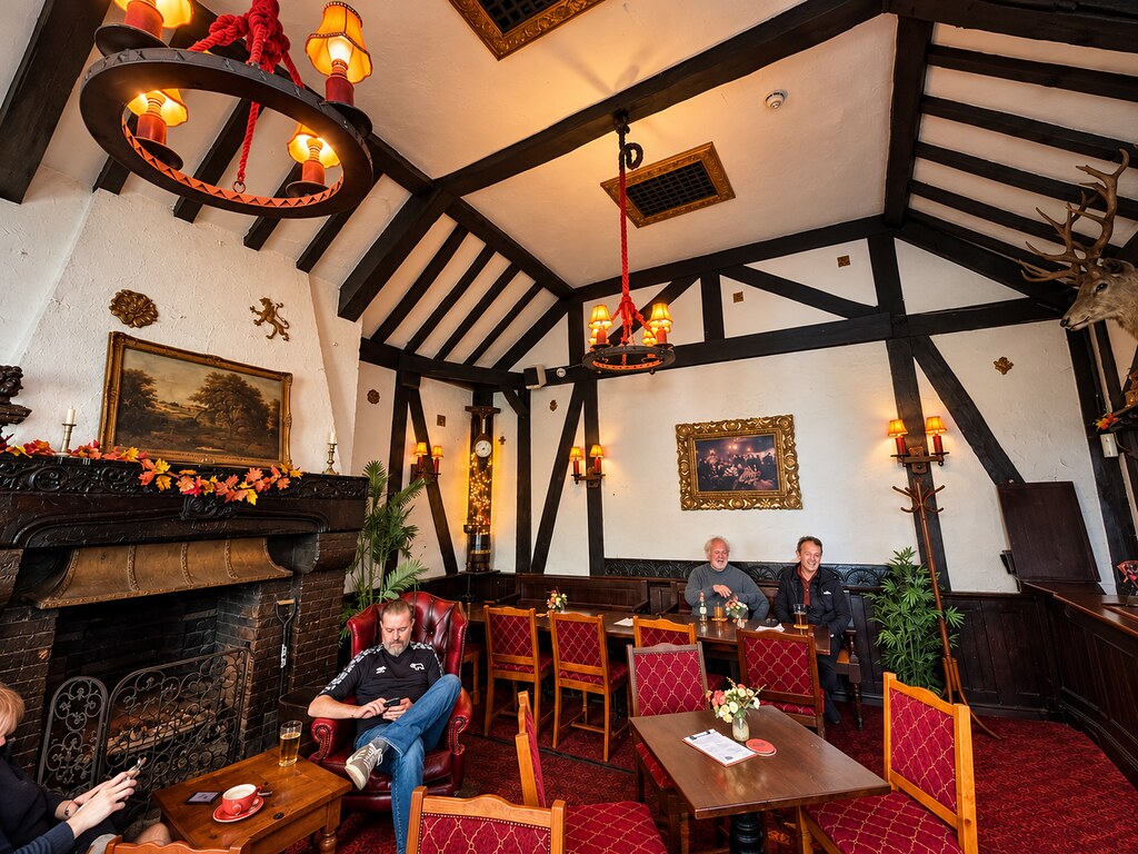 Inside the Old Bell Hotel, Derby