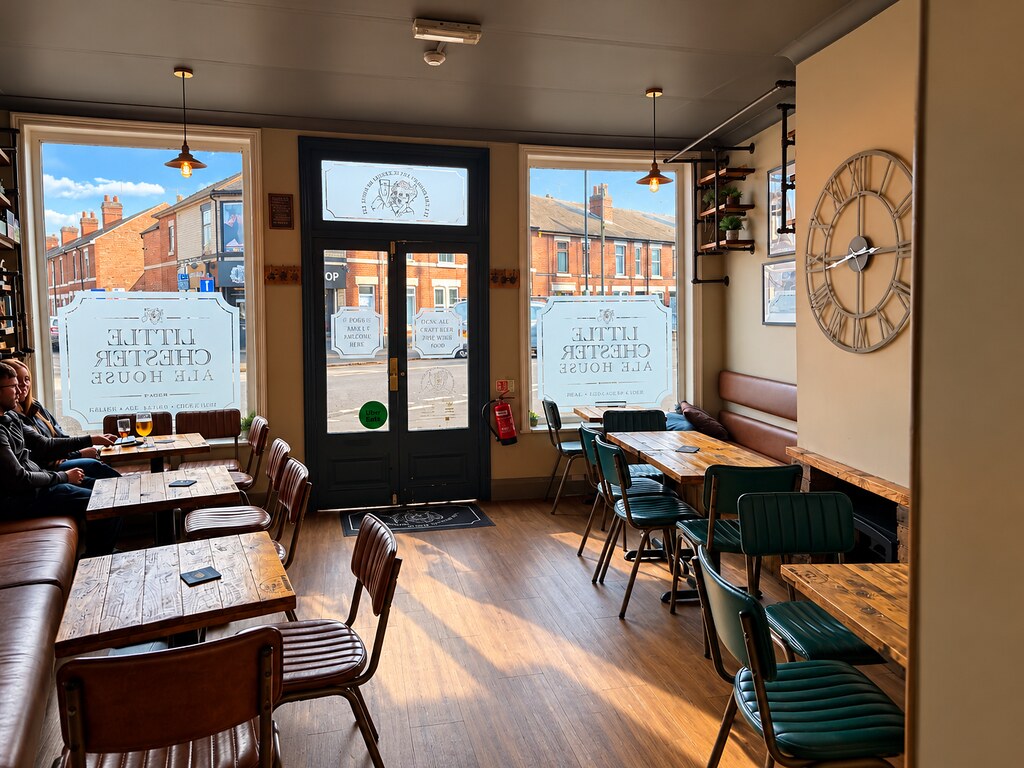 Inside Little Chester Ale House, Derby