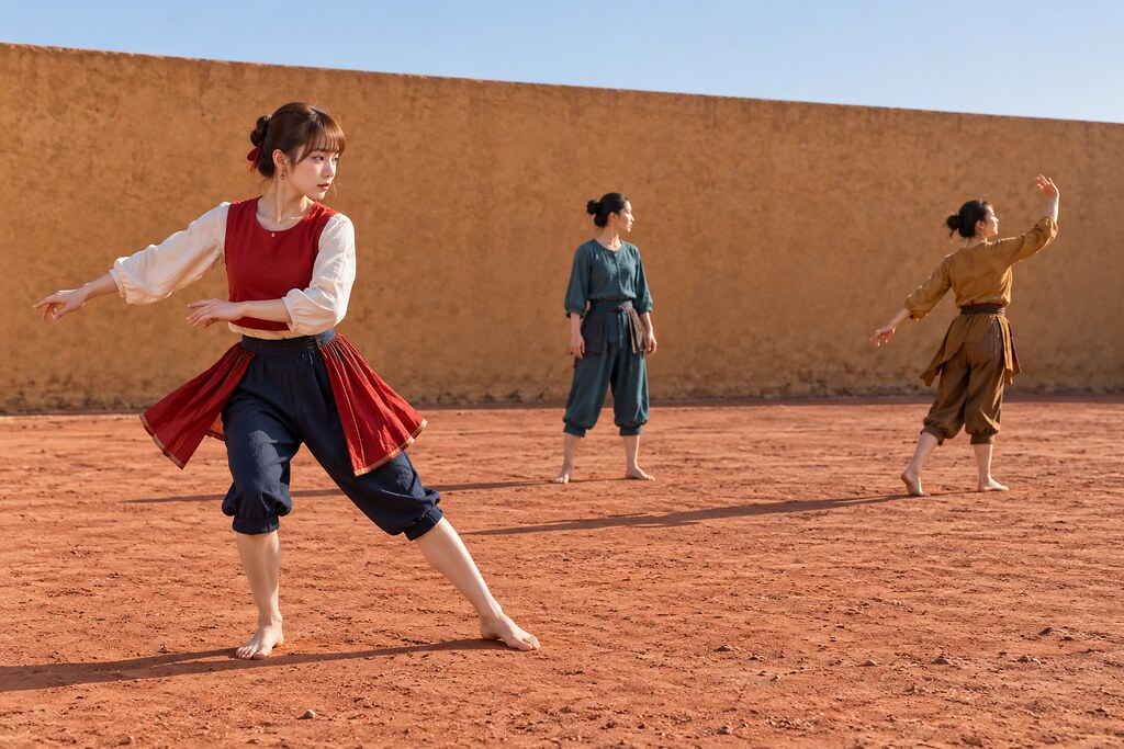 史旺姬《世界停下之前，再跳一次》第10幅，第2章「追上速度」