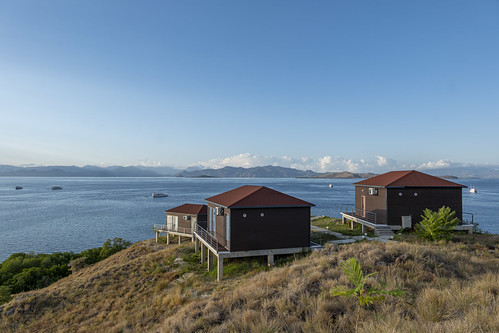 Panorama view bungalows