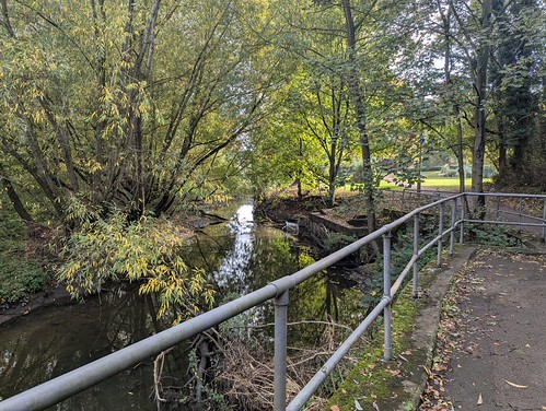 River Cherwell, Bridge Street Park, Banbury