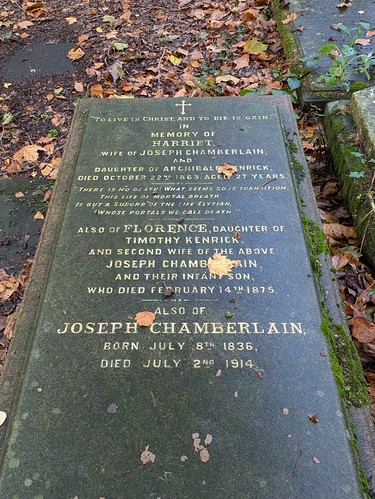 Joseph Chamberlain Grave