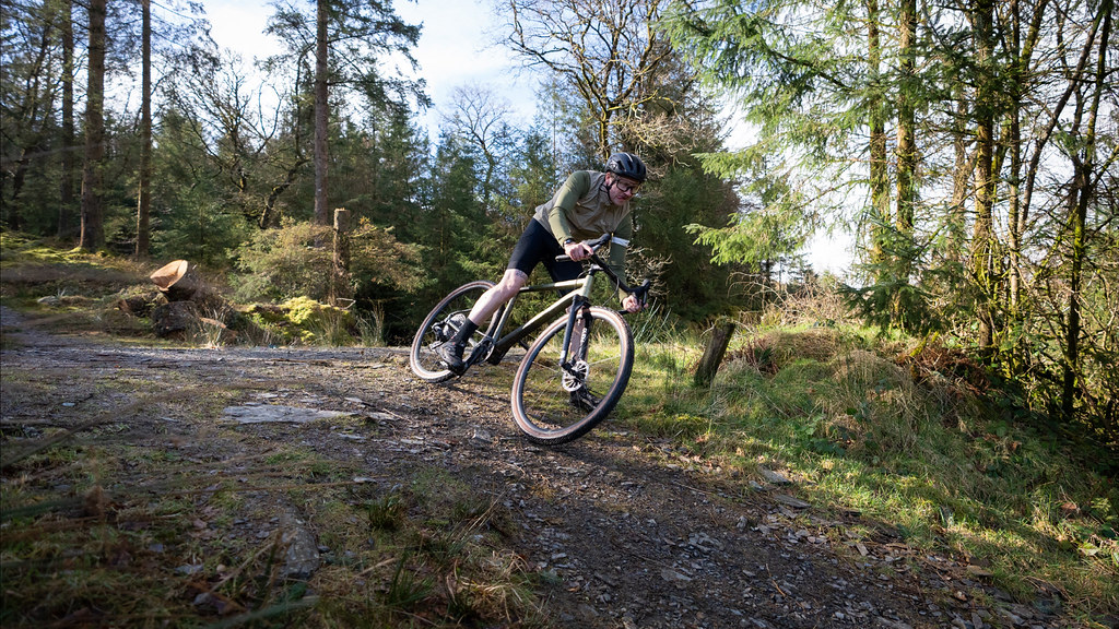 bike going down hill
