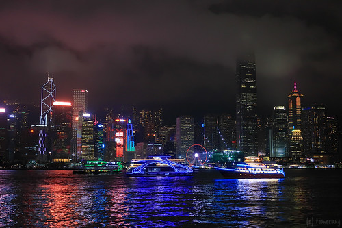 TST promenade at night