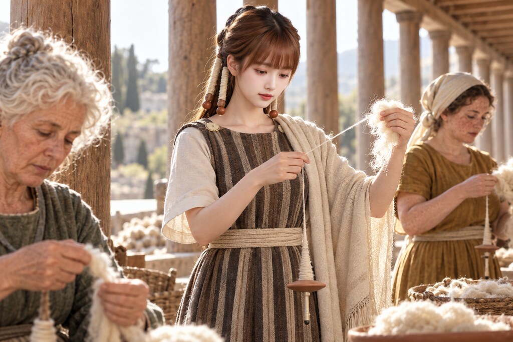 史旺姬《不替眾神織衣》第7幅，第2章「服從」