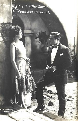 Tom Mix and Billie Dove in The Lucky Horseshoe (1925)