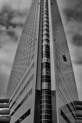 Building in Yokohama monochrome