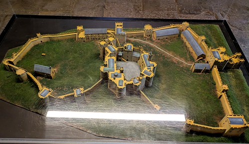 Model of Alnwick Castle