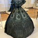 Machine lace gown