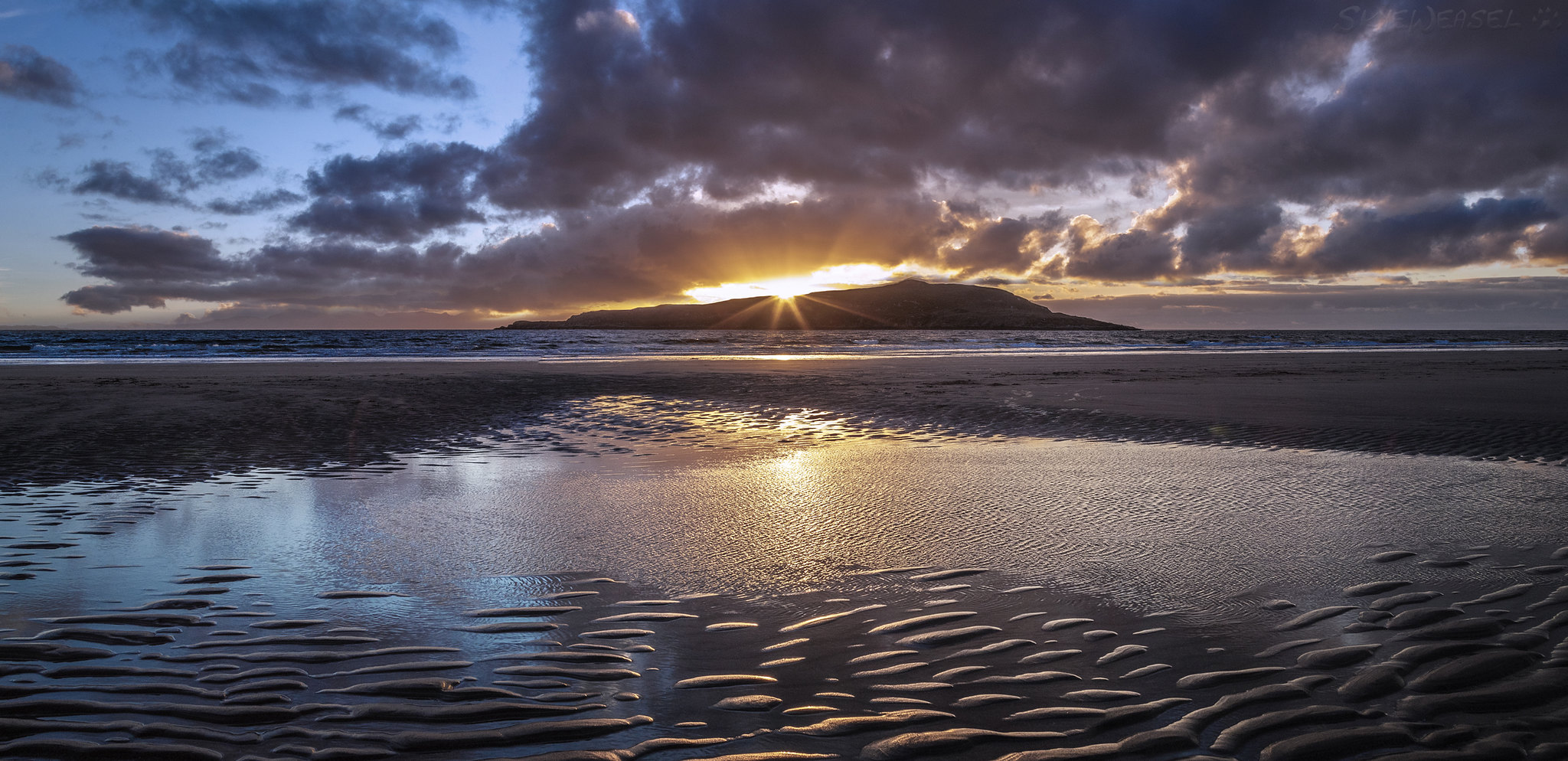 What Light Through Yonder Cloudbank Breaks!