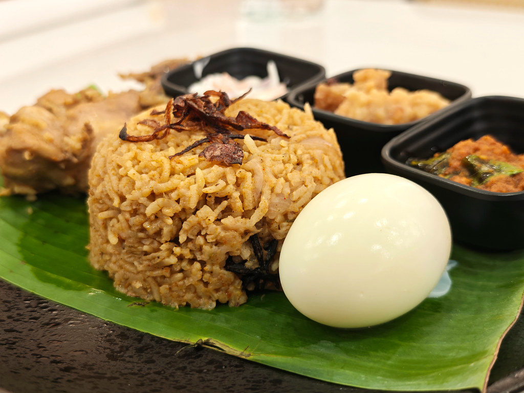 雞肉燜香饭 Chicken Dum Biryani rm$15.90 @ Hanakoya Flower Cafe KL in Main Place Mall USJ21