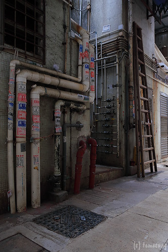 Alley in Hong Kong