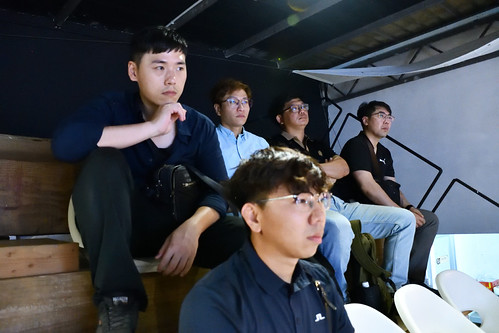 圖7 本次座談會臺灣石油工會出席代表(上排由左至右)王相宗代表、張耀文代表、林盟凱代表、龔士華代表，(下)何俊岳代表。_