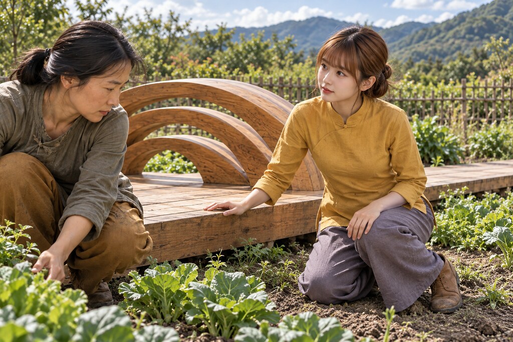 史旺姬《風來做客的日子》第22幅，第6章「換個位置」