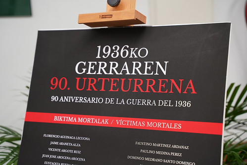 1936ko gerraren biktimei omenaldia. Hondarribia (2026-10-28)