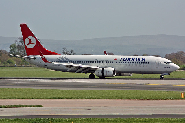 TC-JFK Boeing 737-8F2 THY Turkish Airlines Named Zonguldak MAN 10-04-11