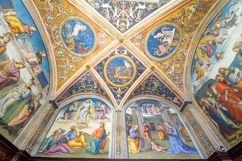 Perugia - Collegio del Cambio - Frescoes by Perugino (1498 - 1500)