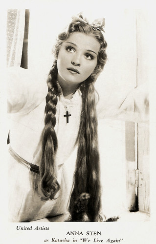 Anna Sten in We Live Again (1934)