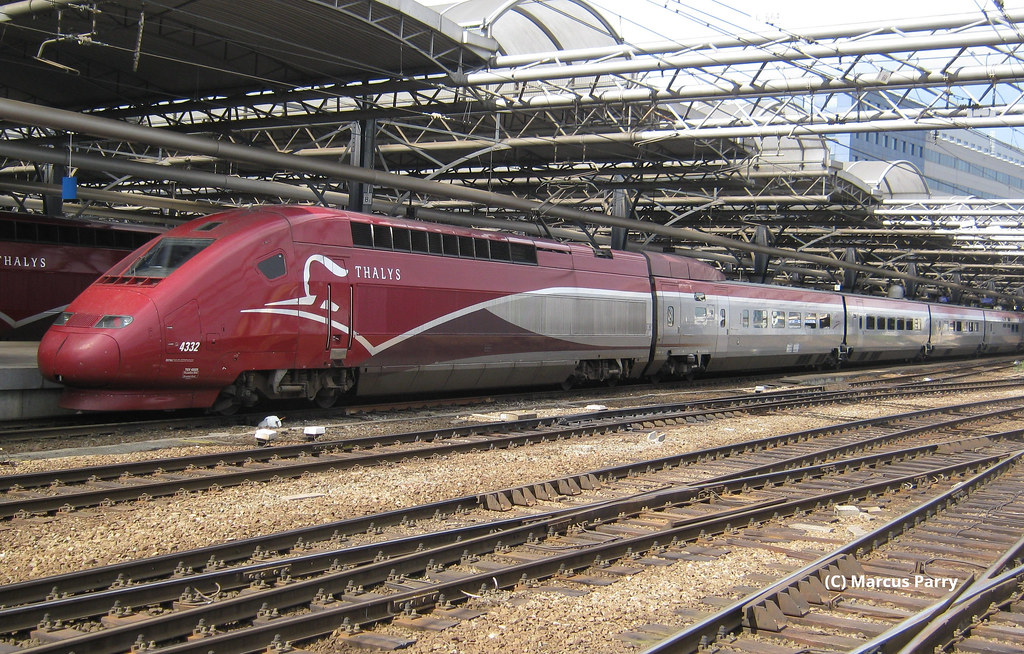 Aug-11 Thalys Train 4332 Brussells