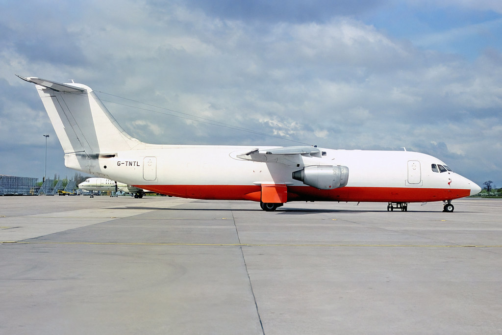 G-TNTL British Aerospace B.Ae 146-300QT TNT Express Worldwide (Air Foyle) MAN 14APR95