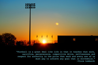 Football is...by Vince Lombardi - Lebanon, Tennessee