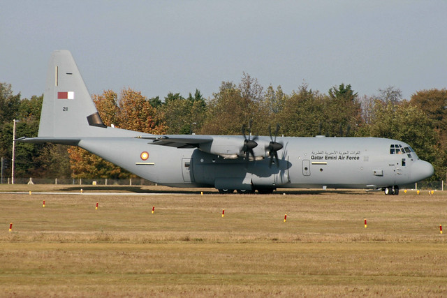 211/MAH Lockheed C-130J-30 Hercules Qatari Emiri Air Force
