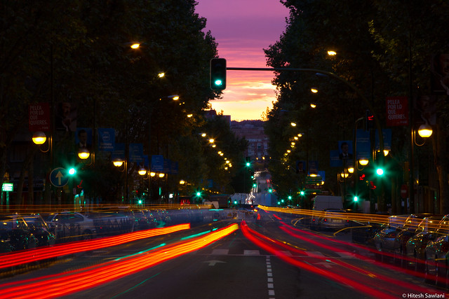 Madrid Sunset