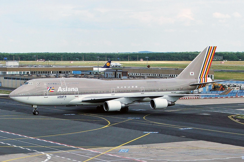 1/400 B747-48E（M） アシアナ HL7423 HL7423 1 Boeing 747-48E/M (SCD) Asiana Airlines FRA 31JUL0… | Flickr