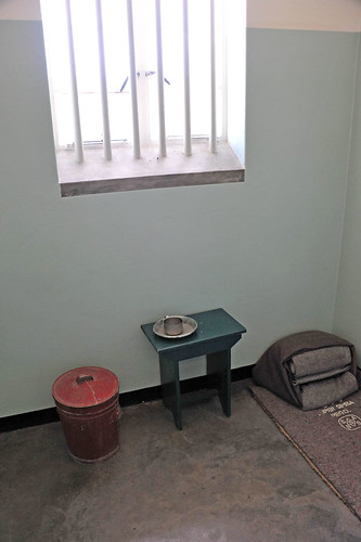 Nelson Mandela's prison cell on Robben Island