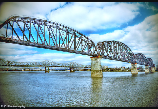Big Four Railroad Bridge - Ohio River - Louisville, Kentucky