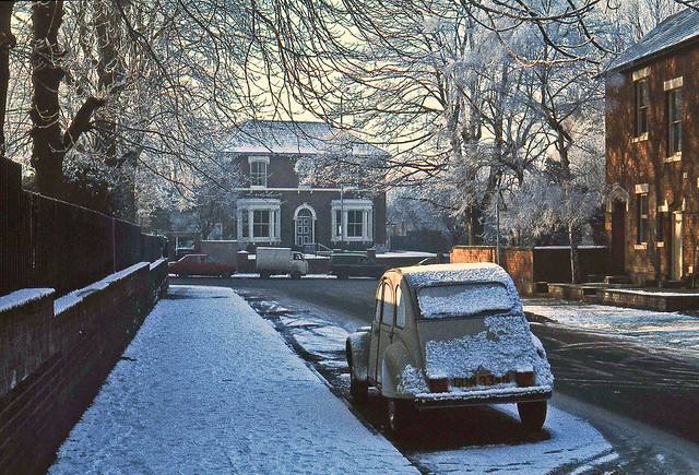 Connaught Road, Wolverhampton, January 1979