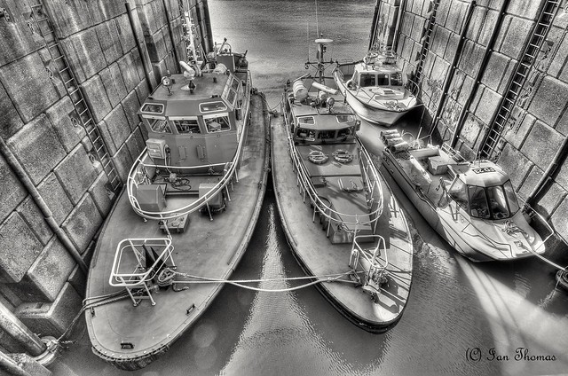 Pilot Boats At Amlwch Harbour ... Anglesey