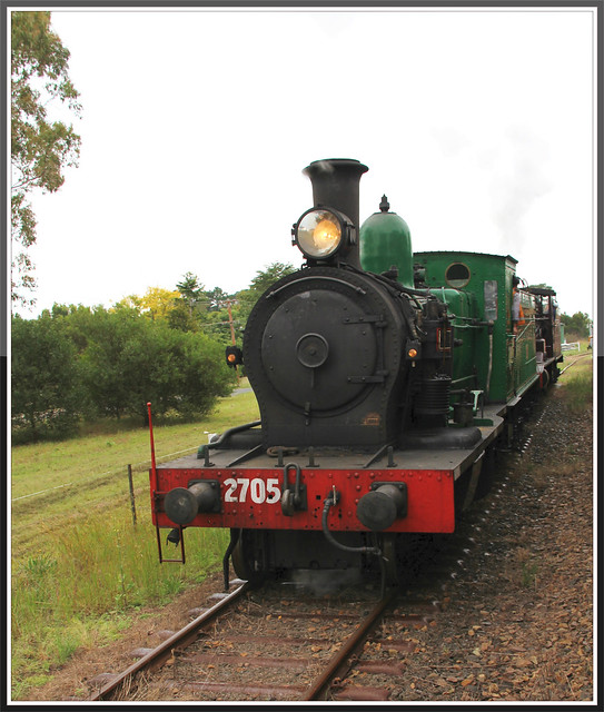 Steam train at Buxton