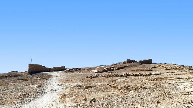 edificio de Fortaleza Masada Israel Patrimonio de la Humanidad 02