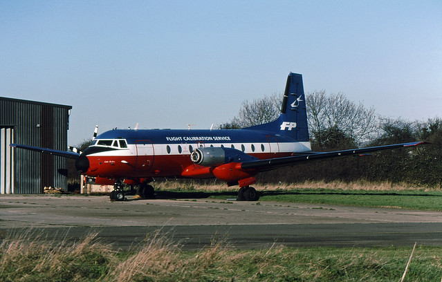 G-AVXI Hawker Siddeley HS-748 Srs.2A Flight Calibration Service