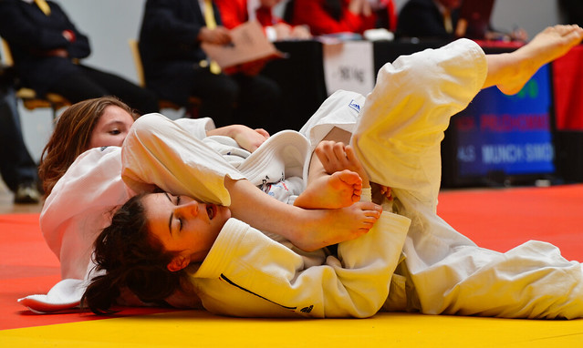 Girl judo..