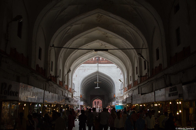 Market inside Fort