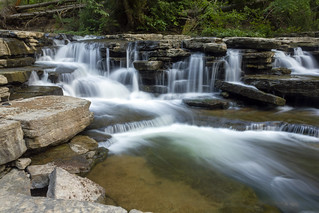 Unnamed falls 2, Spring Creek, Overton Co, TN