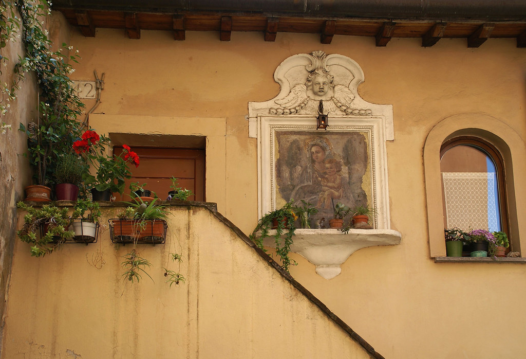 Rom, Via dell'Arco di San Calisto, Madonna | HEN-Magonza | Flickr
