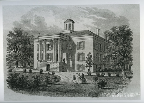 Drawing, Baylor Female College, undated