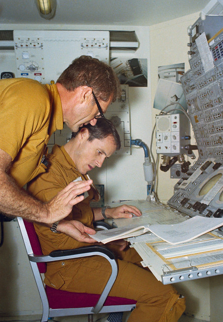 Skylab Astronauts in Training