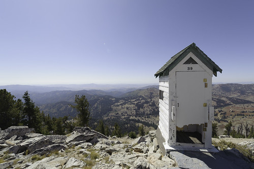 mountain outhouse trinitymountain idaho
